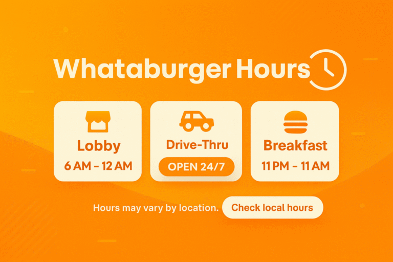 Whataburger Hours