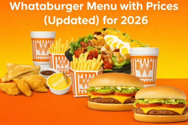Whataburger menu dish 2026